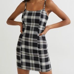 H&M NWT Plaid Dress Small